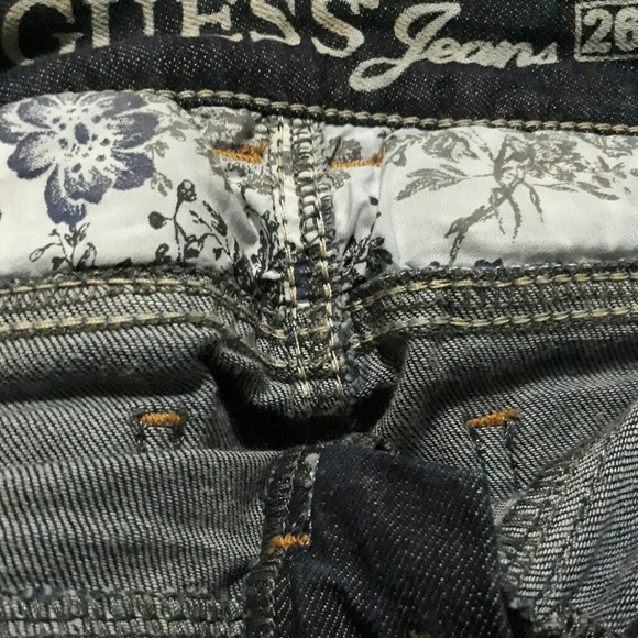 Guess Mini Skirt, Size 26, Jean Blue. - Picture 7 of 8